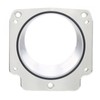Throttle Body Adapter Plate Natural Finish Aluminum with Mounting Bolts