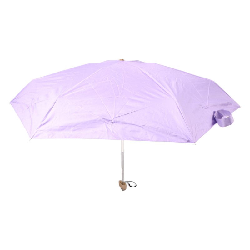 6 Ribs Umbrella Sun Protection UPF50 Impact Cloth Portable Folding