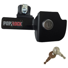 POP & Lock – Manual Tailgate Lock for Chevy Silverado and GMC Sierra, Fits 1999 to 2007 Models, Anti Theft, Truck Tailgate Lock Replacement, Easy to Install, Made in The USA (Black, PL1100)