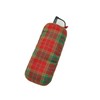 Spectacles Case in a Plaid Reversible Design.