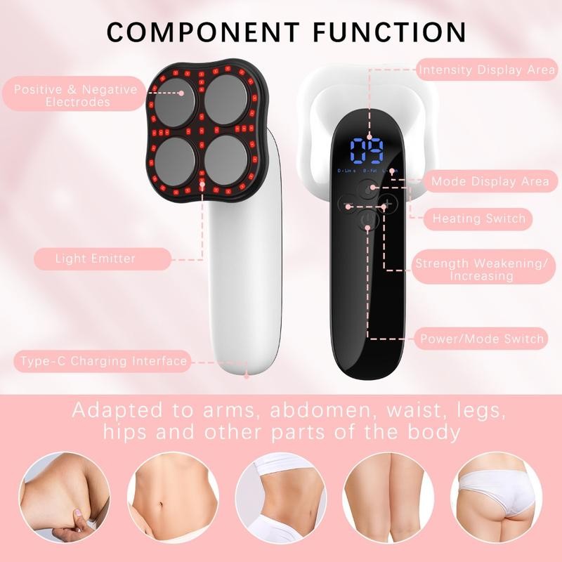 Electric Fat Remover - Effective for Abdomen, Legs, Arms &