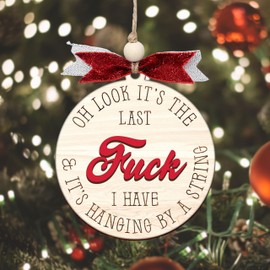 Funny Wooden Ornament, for Family, Ornament for Bestfriend. (H86)