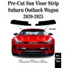 American Made Films Pre-cut Sun Visor Strip 5% Limo Window