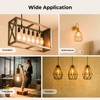 GvvooHome Dimmable LED Edison Bulbs, 2700K Warm White, 6W Equivalent