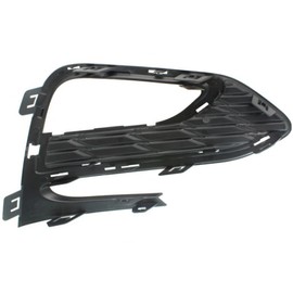 For Chevy Cruze Fog Light Cover 2016 2017 2018 Outer Driver and Passenger Side Pair/Set | Grille | Textured Black | w/RS Package | DOT/SAE Compliance | GM1038225 + GM1039225 | 84095936 + 84095937