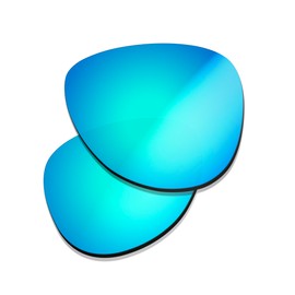 Prizo ORL Anti-Reflective Polarized Replacement Lenses for Oakley Split Time Sunglasses OO4129 (Ice Blue Iridium)