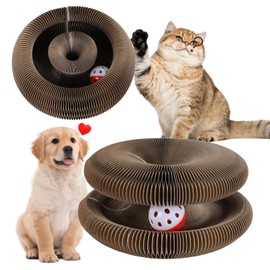 Starfish UN Versatile Transformable Fun Track Ball - Playtime for Cats, Dogs, Raccoons, and More - Interactive Eco-Friendly Pet Toy with Multiple Configurations