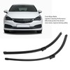 Pair of Front Wiper Blades High Strength Windshield Wiper Blade