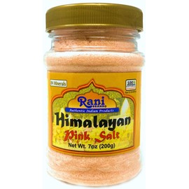 Rani Himalayan Pink Salt Powder (84 Essential Trace Minerals) 7oz (200g) PET Jar ~ All Natural | Vegan | Gluten Friendly | NON-GMO