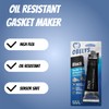 Obelys Black Oil Resistant Gasket Maker RTV Silicone - 12-Pack
