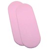 BabyPrem 2 Fitted Cotton Moses Basket Sheets (73-76 x 28-30cm) Pink