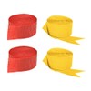 Red and Gold Yellow Crepe Paper Streamers (2 Rolls Each
