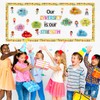 Diversity Bulletin Board Decoration Set Diverse Students Borders Cutouts for