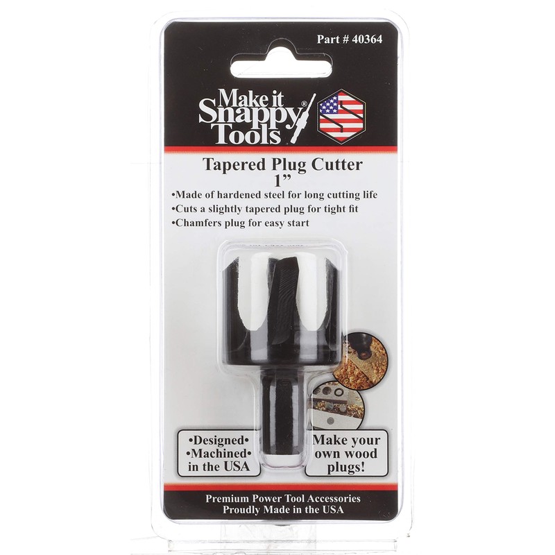 Make it Snappy Tools 1" Tapered Plug Cutter