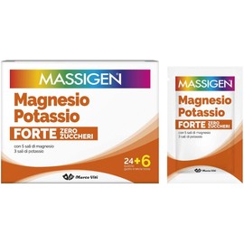 Massigen Magnesio Potassio Forte Senza Zucchero 30 bustine