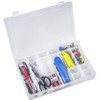 Opret 2 Pcs 36 Grids Plastic Jewellery Organiser, Clear Storage