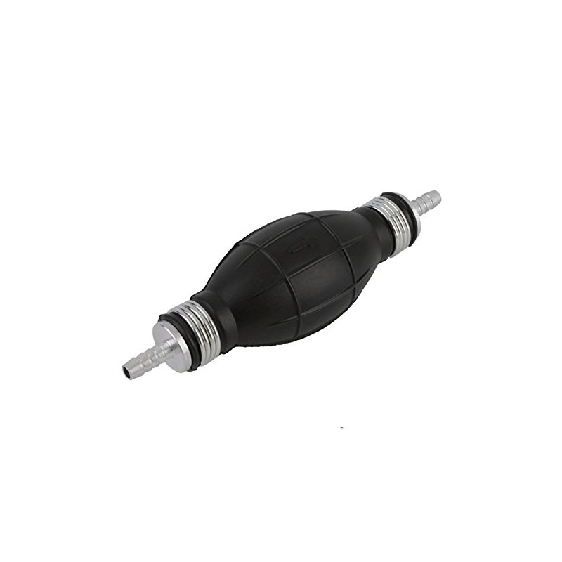 flexzon 10mm Rubber Fuel Primer Bulb Pump Diesel Petrol Inline