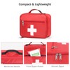 Gatycallaty First Aid Bag Empty Emergency Treatment Medical Bags Multi-Pocket