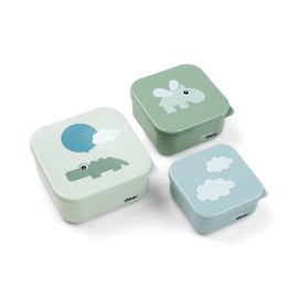 Done by Deer 1236403 Snackdosen 3er Set - Happy Clouds blau