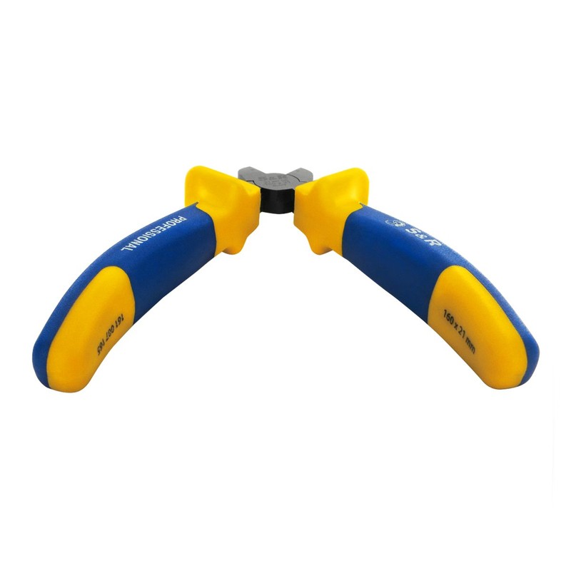S&R Side cutter 160 x 21mm, Cr.-V with multi-component sleeves