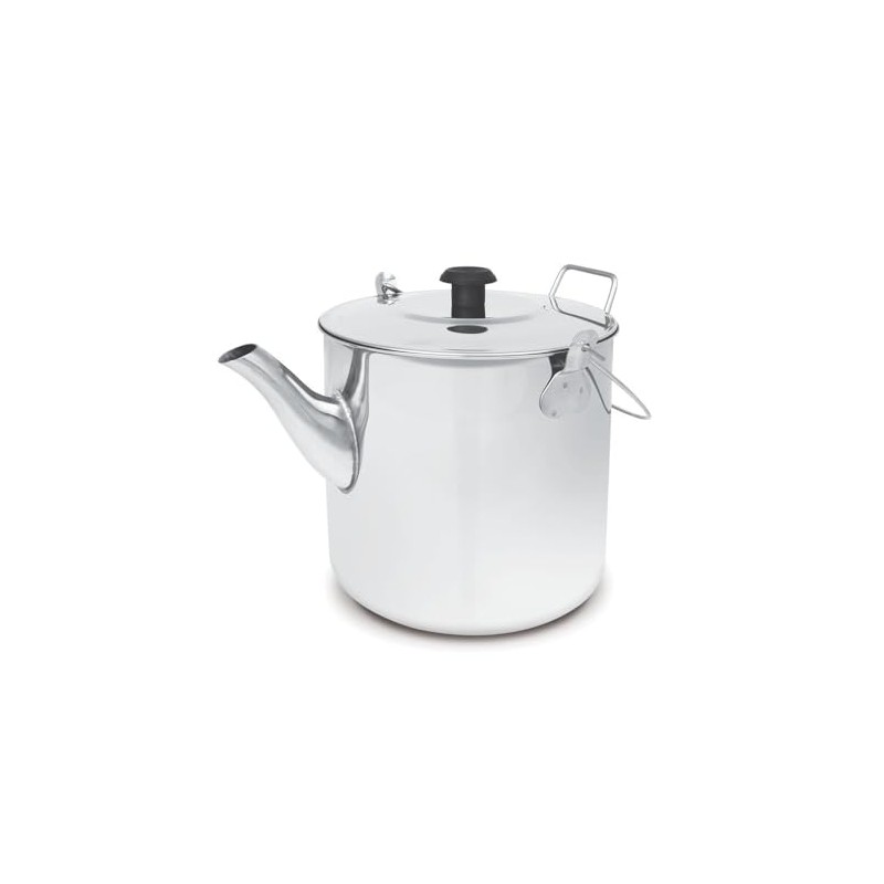 Campfire Stainless Steel Billy Teapot, 1.8 Liter Capacity