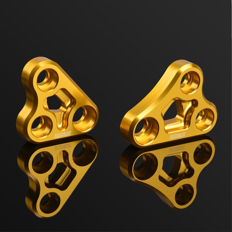 Engine Mount Reinforcement Bracket, Frame Support Kit, Aluminum Alloy, CNC