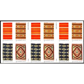 Rio Grande Blankets (Booklet of 20) 37 Cents US Postage Stamp 2005 Scott #3926-3929