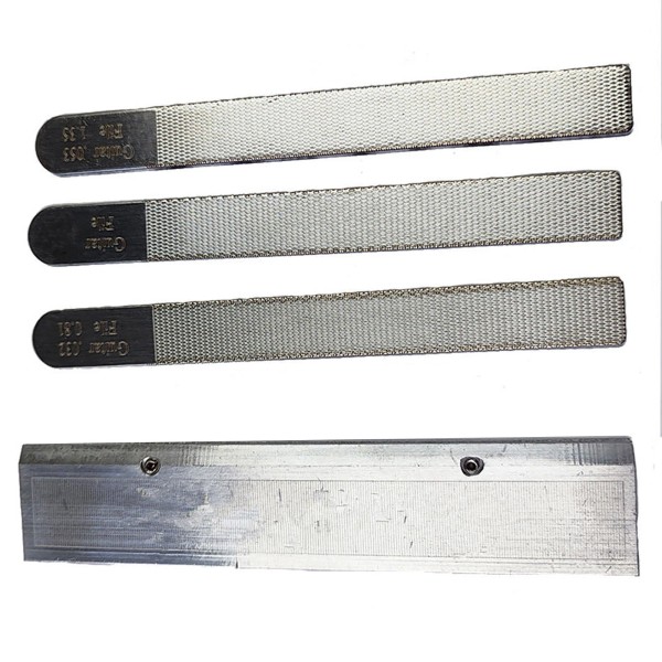 Unbranded 4PCS/Set Guitar Nut Files Fret Crowning Slot Filing Luthier
