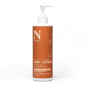 Dr. Natural Crema Corporal y Facial Hidratante Bebé y Niño Natural, Orgánica y Vegana Body Lotion | Hipoalergénica, Sin Parabenos, Sin Quimicos, Cruelty Free | Hecha de Plantas con Manteca de Karité (473 ml, Almendra)