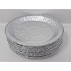 Aluminium Foil 9" Round Pie Flan Tart Plates Trays BBQ