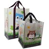 Ecojeannie Super Strong Laminated Woven Reusable Shopping Tote Bags, Free