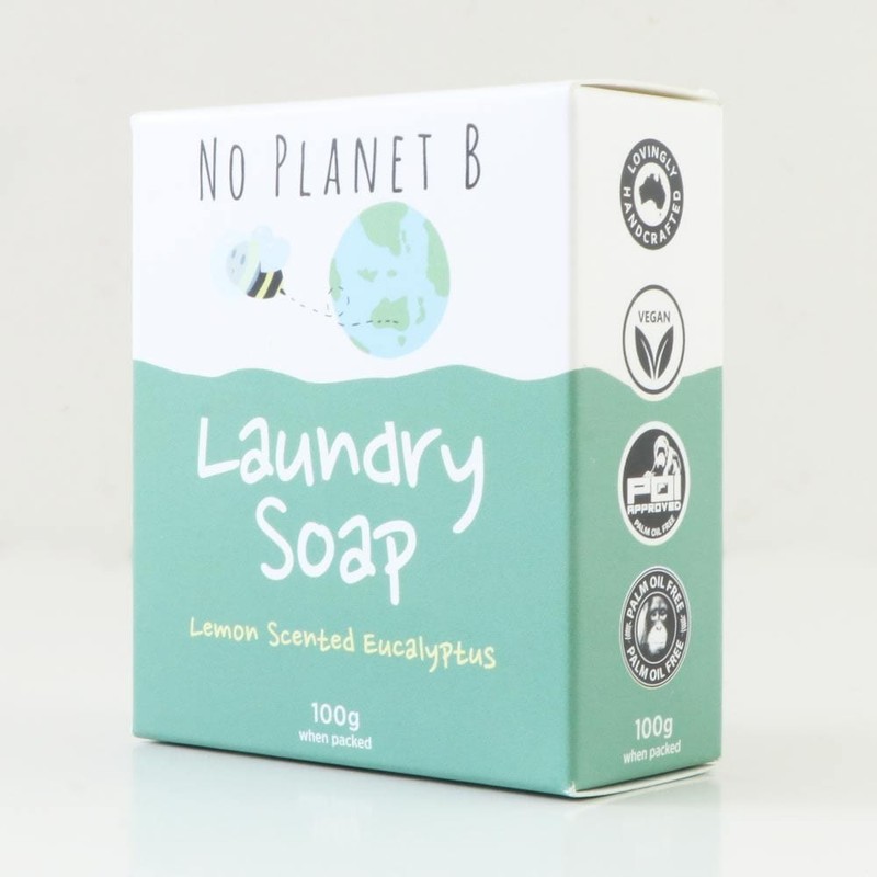 Urthly Organics No Planet B Laundry Soap 100g - Lemon