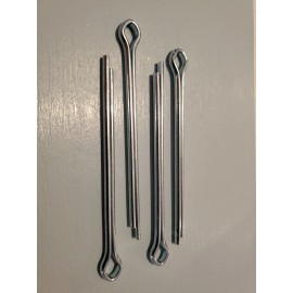 Unbranded 3/16"x3" Stainless Extended Cotter Pins (4-pcs)
