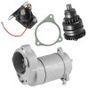 Caltric Starter With Drive Bendix and Relay Solenoid for Polaris