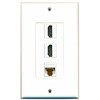 RiteAV 2 x HDMI and 1 x Cat6 Ethernet Port