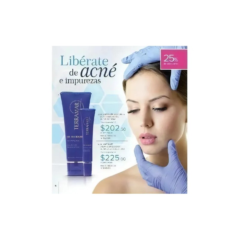 Mascarilla Facial Arcilla Terramar Refinadora De Poros 80mL