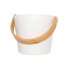 Rento - Sauna Bucket - Aluminium - Colour: White -