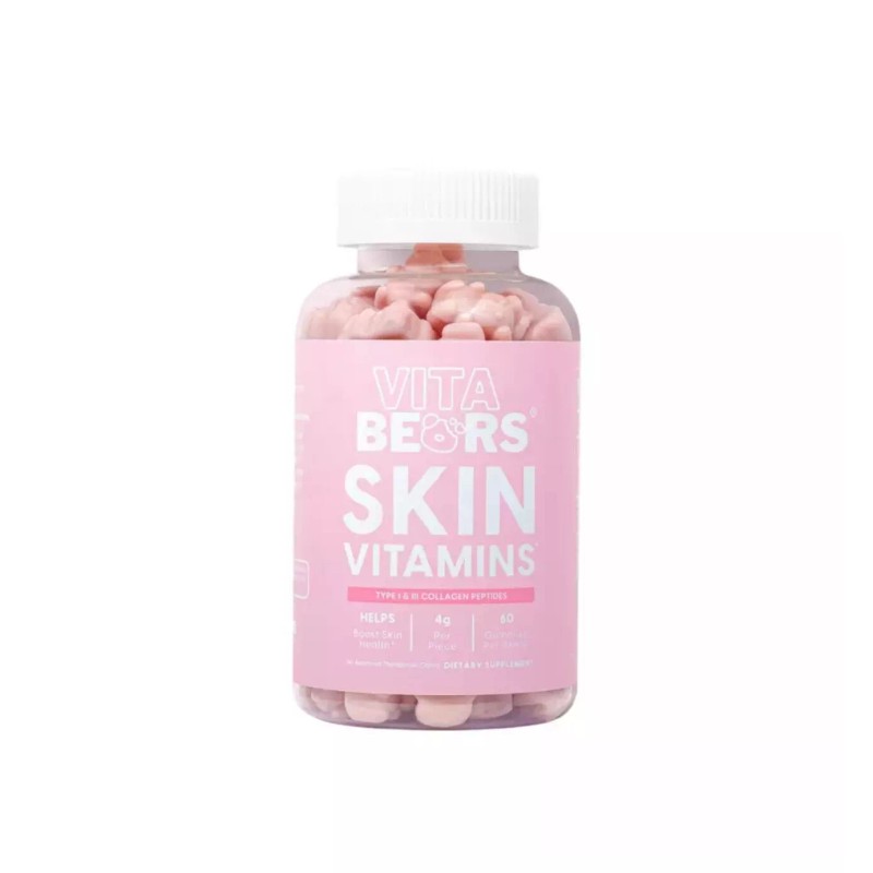 Vitabears Skin Vitamins / 60 Gummies