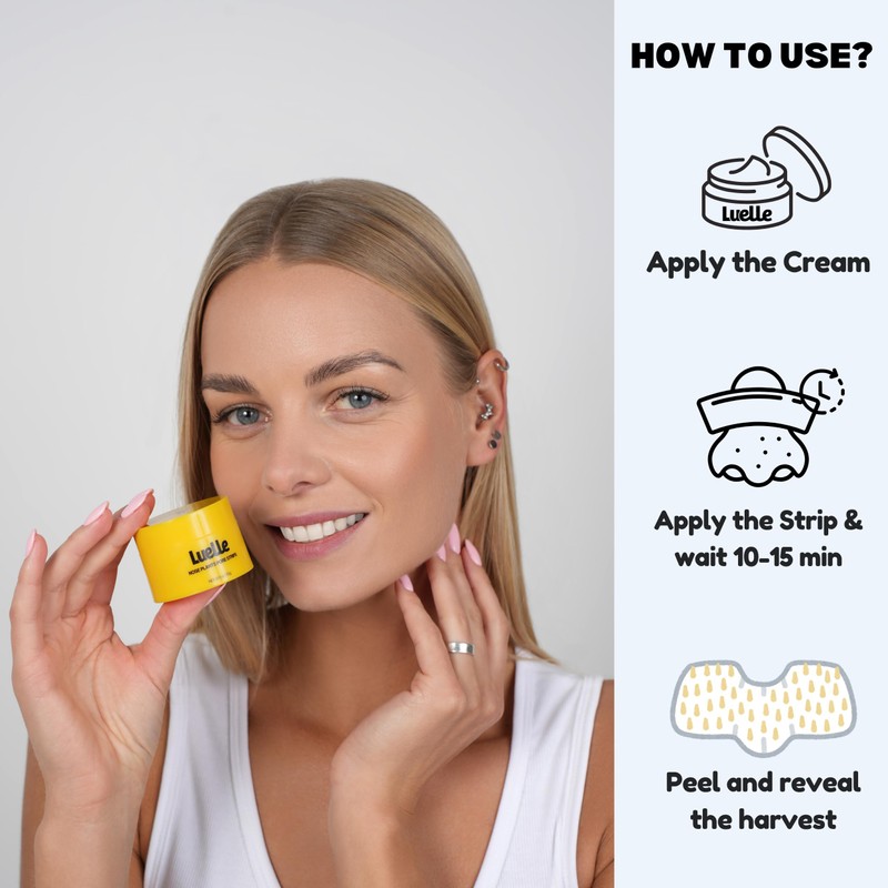 Pore Strips, Deep Cleansing Patch System, Blackhead Remover, Nose Plants