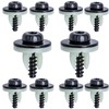 Rexka 10 Sets Engine Splash Shield Screws for Ford -