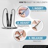 Mogold Speed Jump Rope - Self-locking Design for Quick Adjustment,