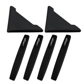 SHMZK 6 PCS Car Side Door Edge Guards, Anti-Collision Auto Side Door Edge Scratch Gaurd Corner Cover Sticker, Anti-Scratch Door Guard Corner Decor Bumper Trim for Car Truck SUV