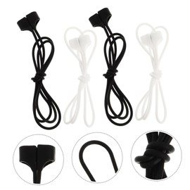 Operitacx 4Pcs Magnetic Lost Earphone Rope Lanyard for Wireless Earbuds Lightweight and Portable for Sports and Daily Use