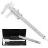 Stainless Steel High Precision Micrometer 6" (150mm),Dual Scale 1/128" &