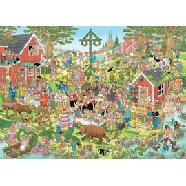 Jan Van Haasteren Puzzle Midsummer Festival 1000 Pieces