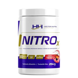 Signature Series NITROx  Pre Workout Pre entreno en polvo a base de Creatina Monohidratada, Cafeína, Citrulina, Proteinas y aminoacidos, sensacion... 