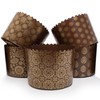 12 oz Round Panettone Paper Mold | 12 Pack |