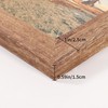 ccdcc 5x7 Collage Picture Frames Set of 2, Rustic Wooden