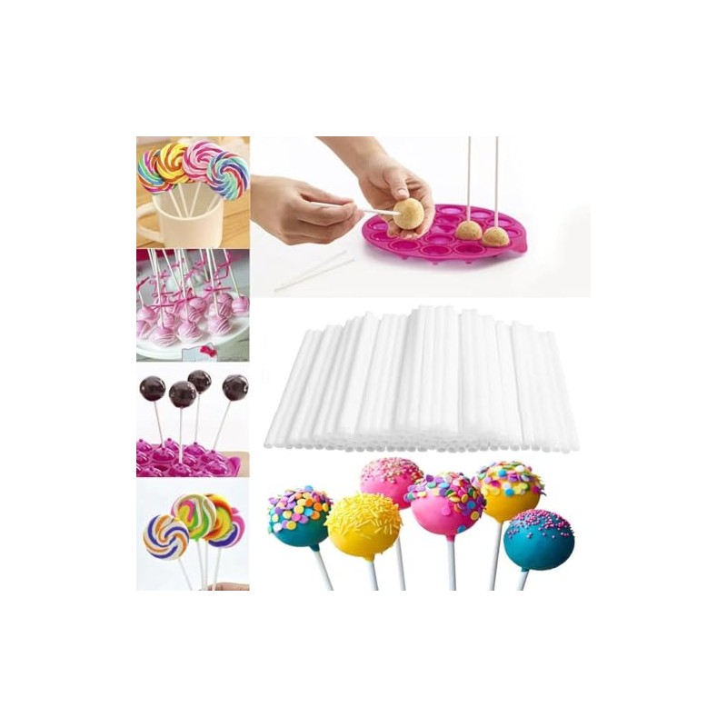 Torten Deko Shop Popcake Lollipop Sticks 15 cm Pack of