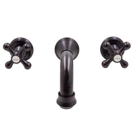 Miseno ML-NBF-W03 Ria 2.2 GPM Wall Mounted Widespread Bathroom Faucet - Oil Rubbed Bronze